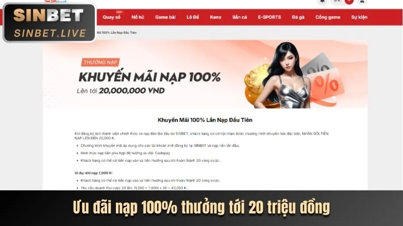Ưu đãi chào mừng 1133win code